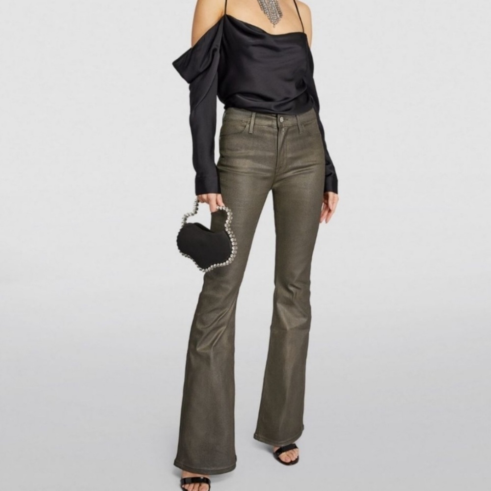 Frame Denim gold Flare Jeans